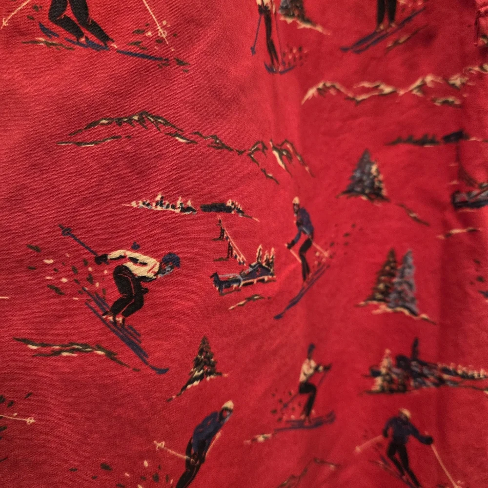 Polo Ralph Lauren Mens Medium Sleepwear Ski Print